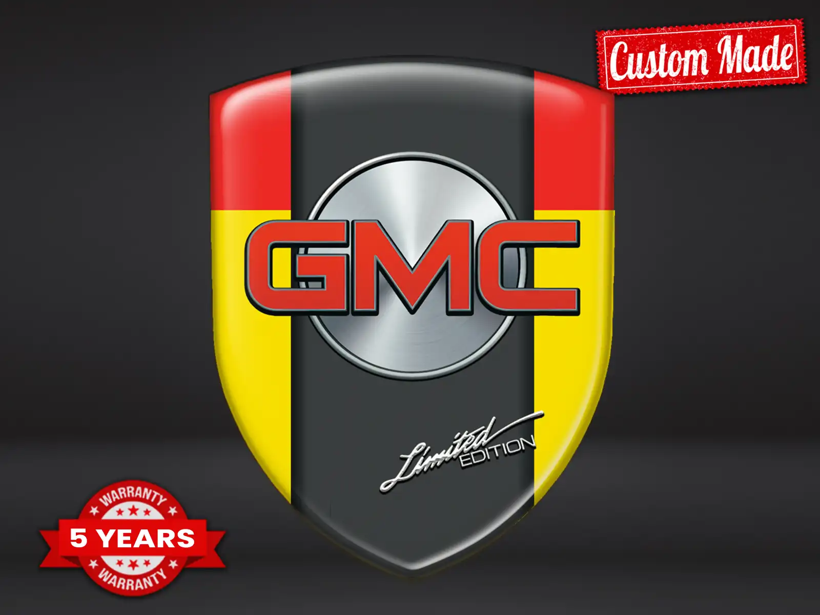 GMC Rear Window Stickers Pro Max Lasting Stylish Modern